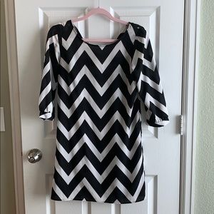 Black and White Dress